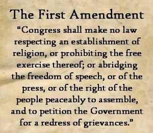 First Amendment to the U.S. Constitution